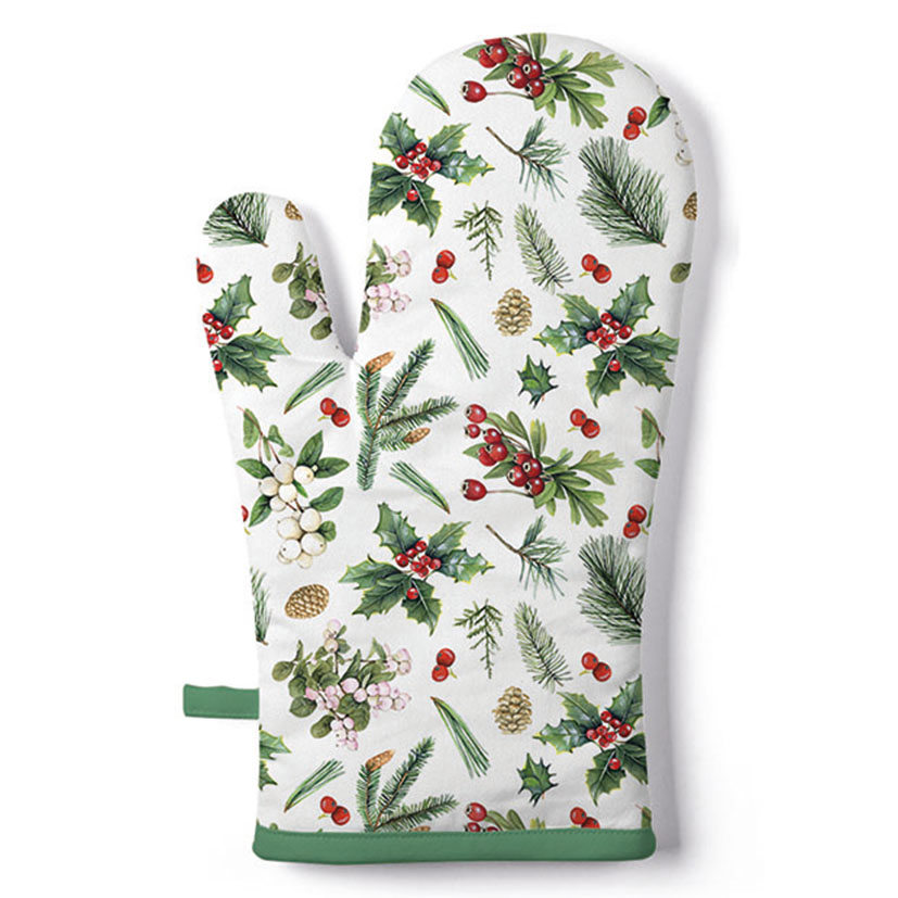 Decoración mesa navideña serie Winter Greenery