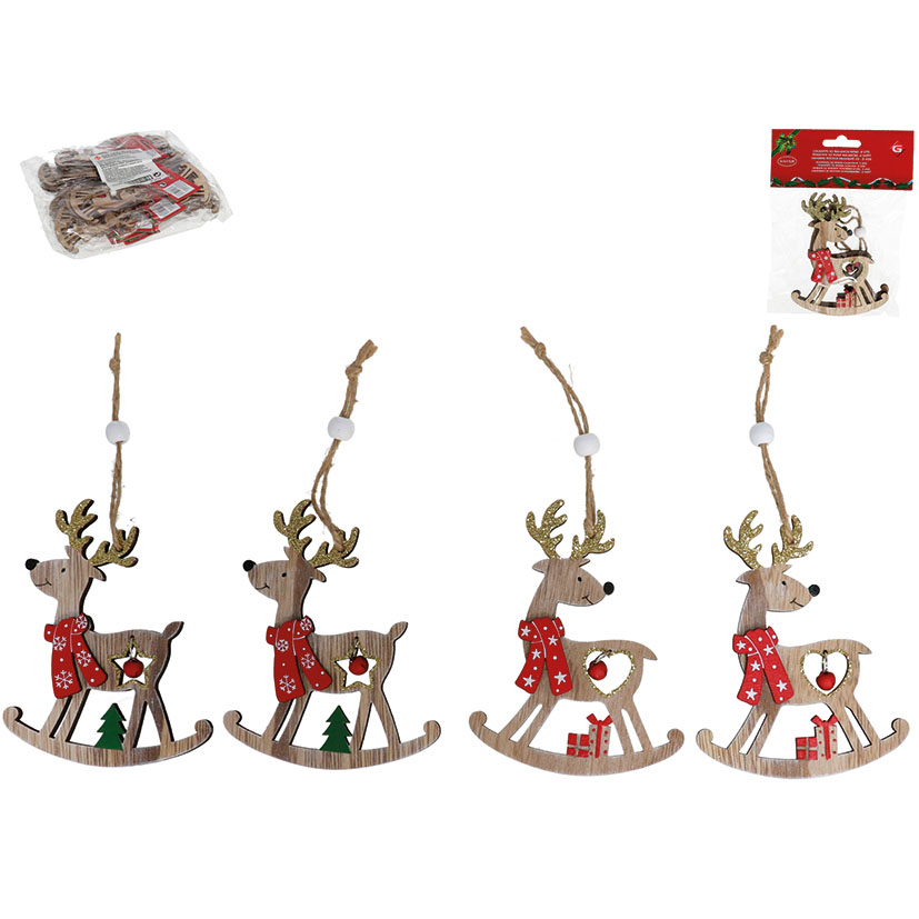 Adornos colgantes para abeto navideño