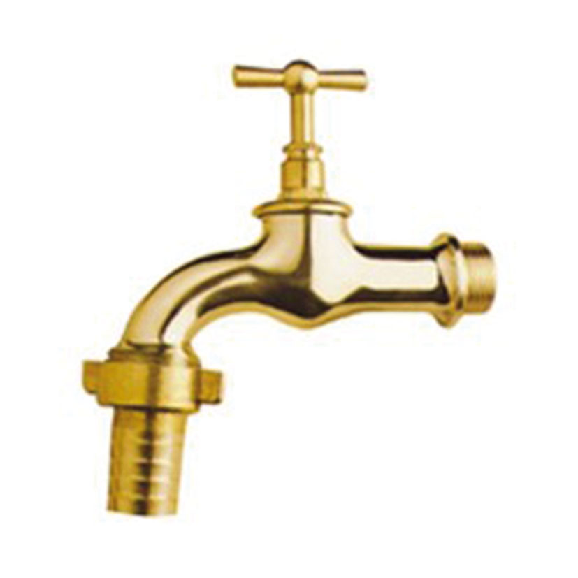 Grifo curvo con racor manguera