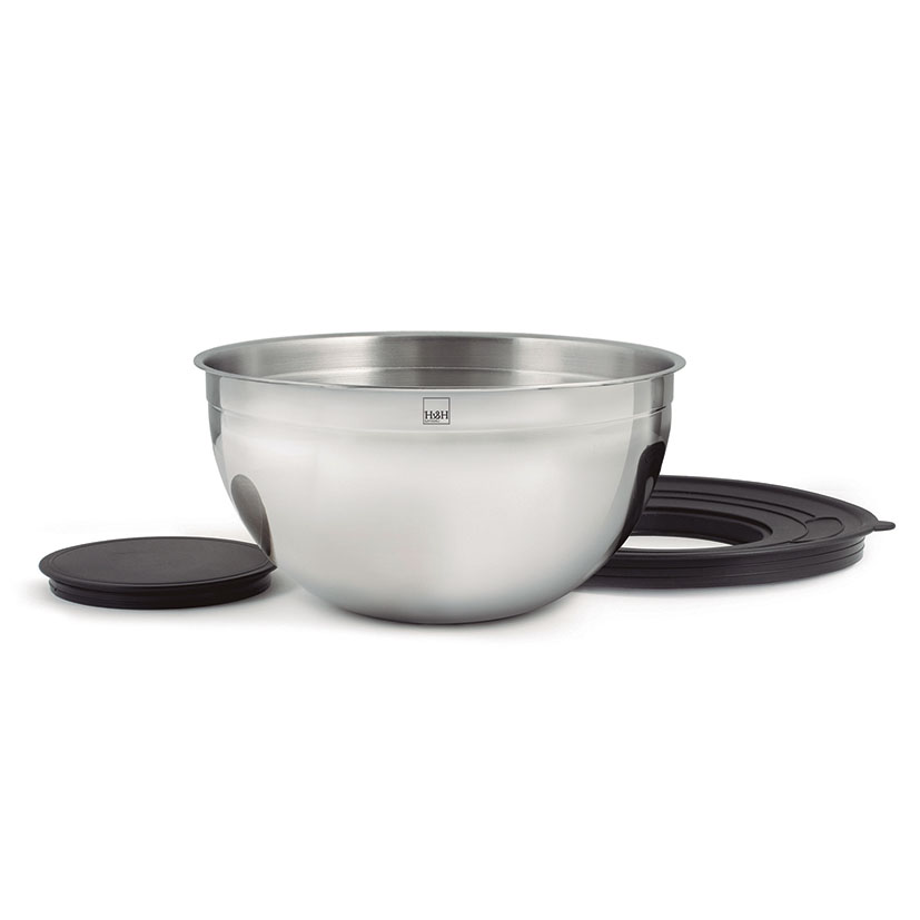 Bol mezclador inox con tapa PENGO H&H