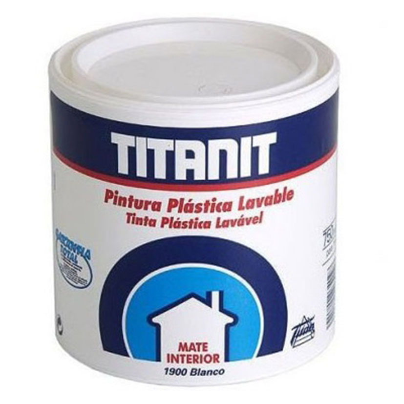 Pintura plástica lavable TITANIT