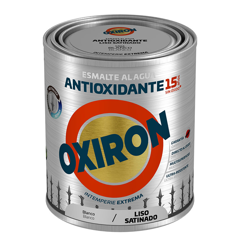 Esmalte antioxidante al agua OXIRON Liso