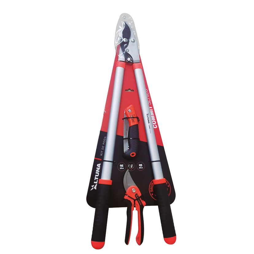 Kit 3 herramientas de poda Altuna