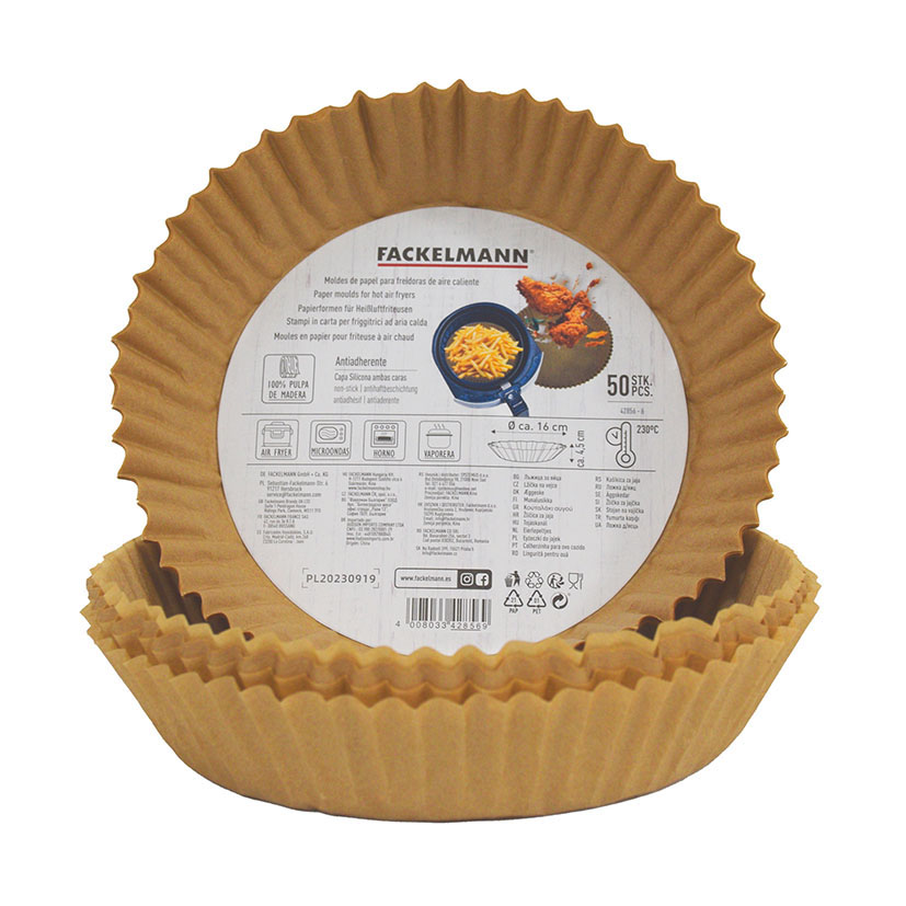 Molde papel desechable FACKELMANN air fryers