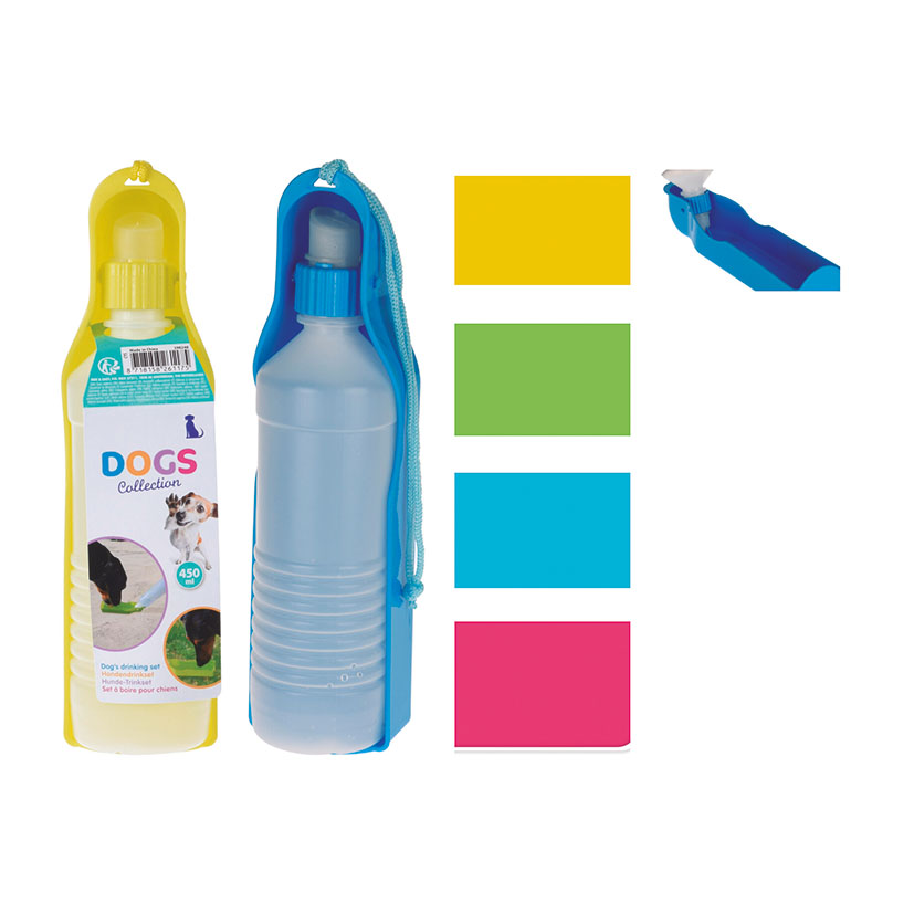 Bebedero botella para mascotas