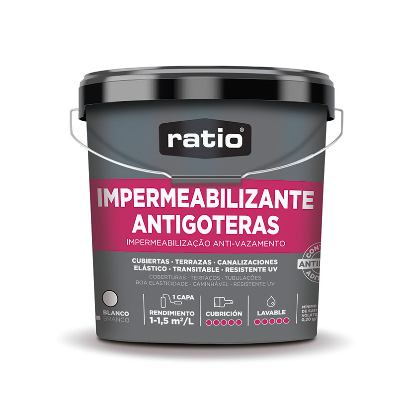 Impermeabilizante de cubiertas RATIO