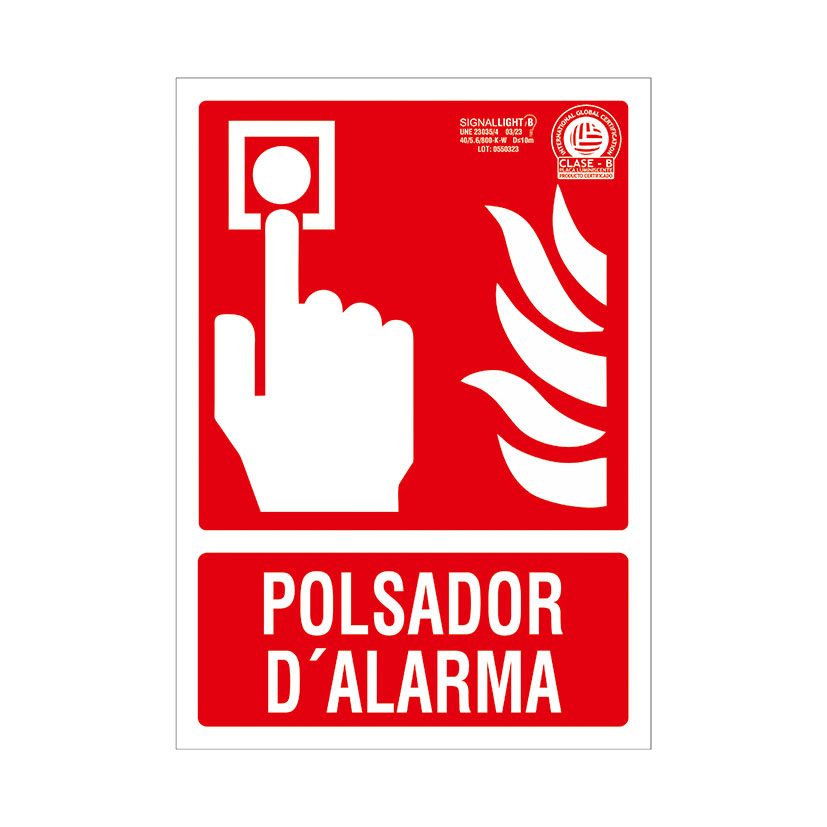 Señales de seguridad Catalán