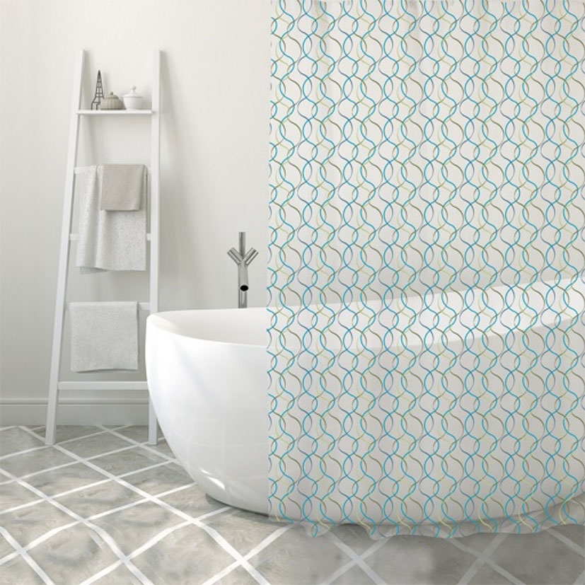 Cortina baño PVC HABITEX