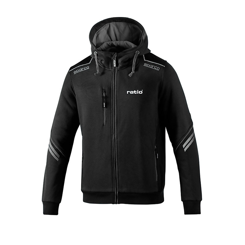 Sudadera RATIO by Sparco Tech Negro