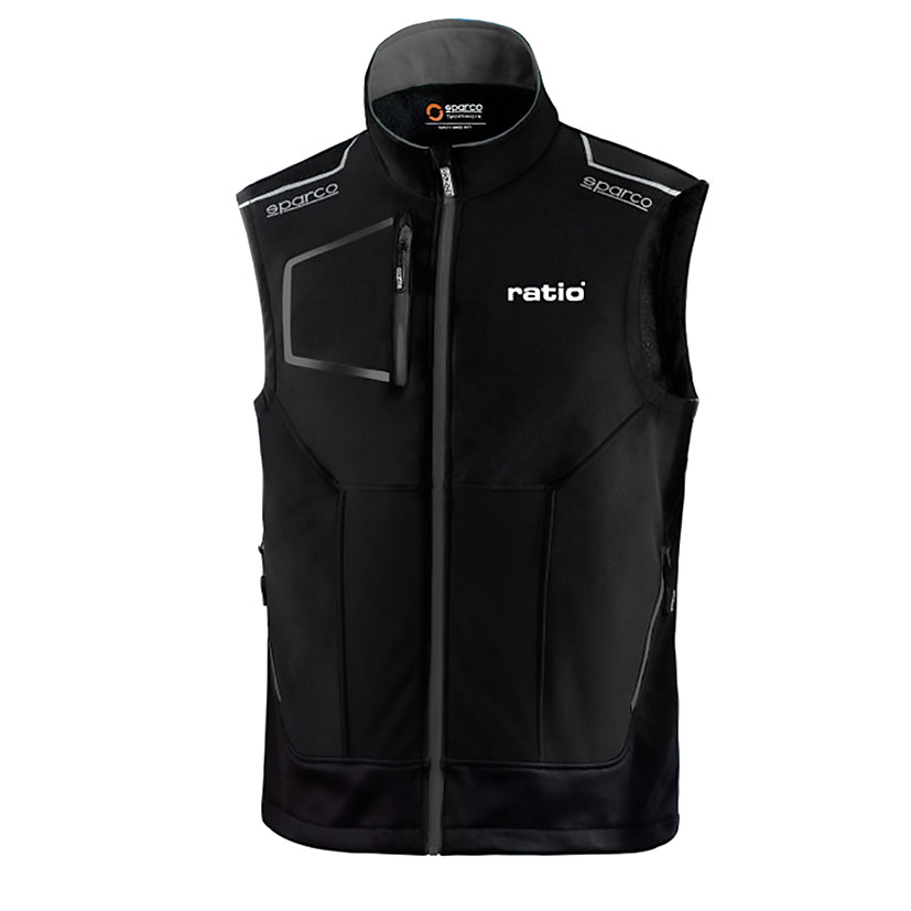 Chaleco RATIO by Sparco Tech Negro