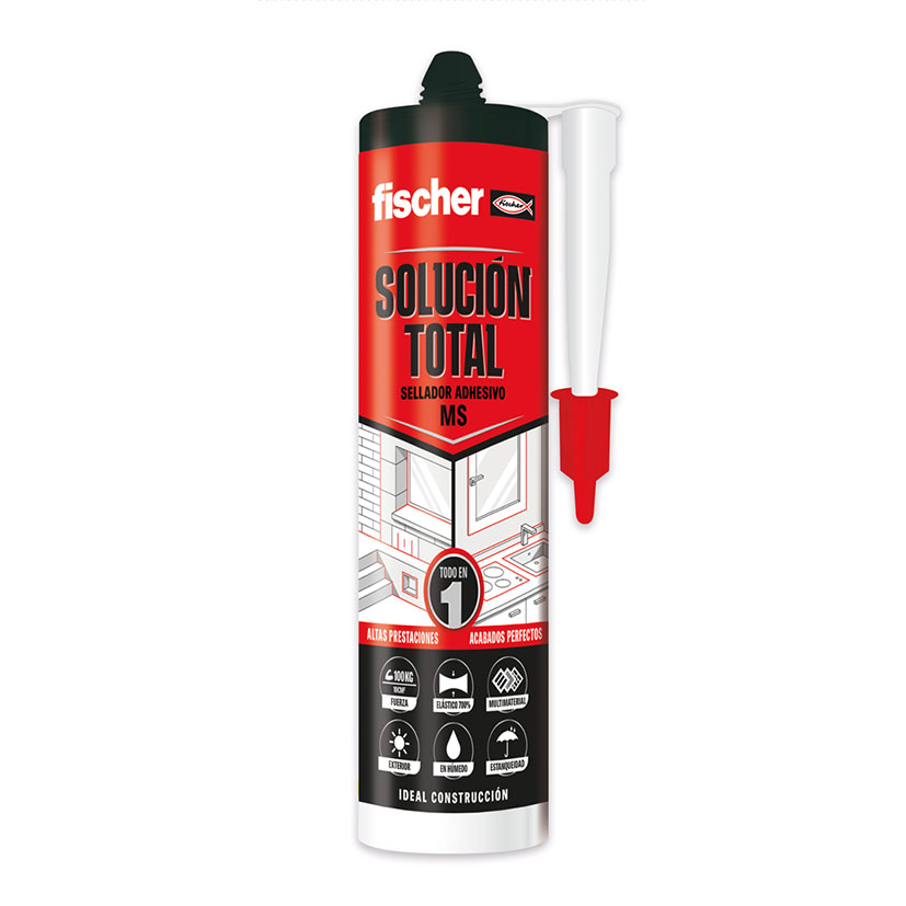 Sellador adhesivo FISCHER Solución Total MS