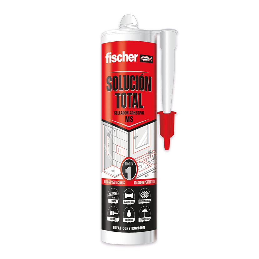 Sellador adhesivo FISCHER Solución Total MS