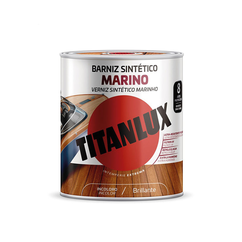 Barniz sintético brillante TITANLUX Marino