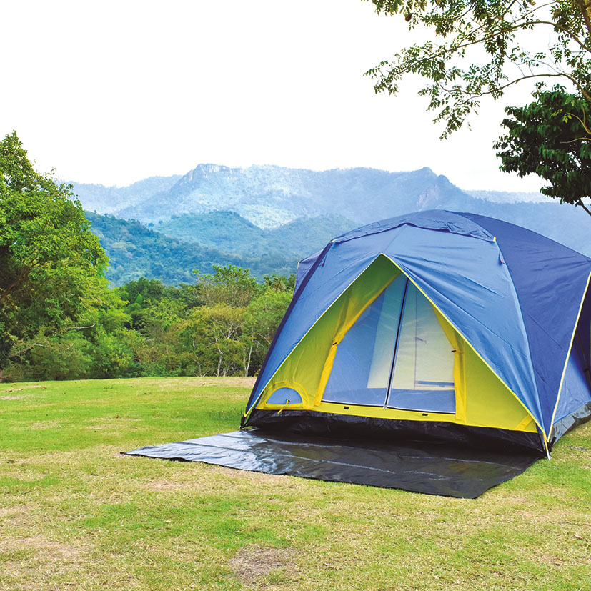 Malla protectora de suelo camping FUN&GO