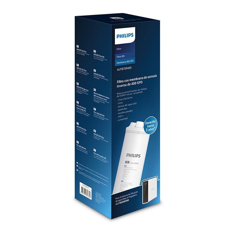 Ósmosis inversa de flujo directo PHILIPS AUT 4030R400/10