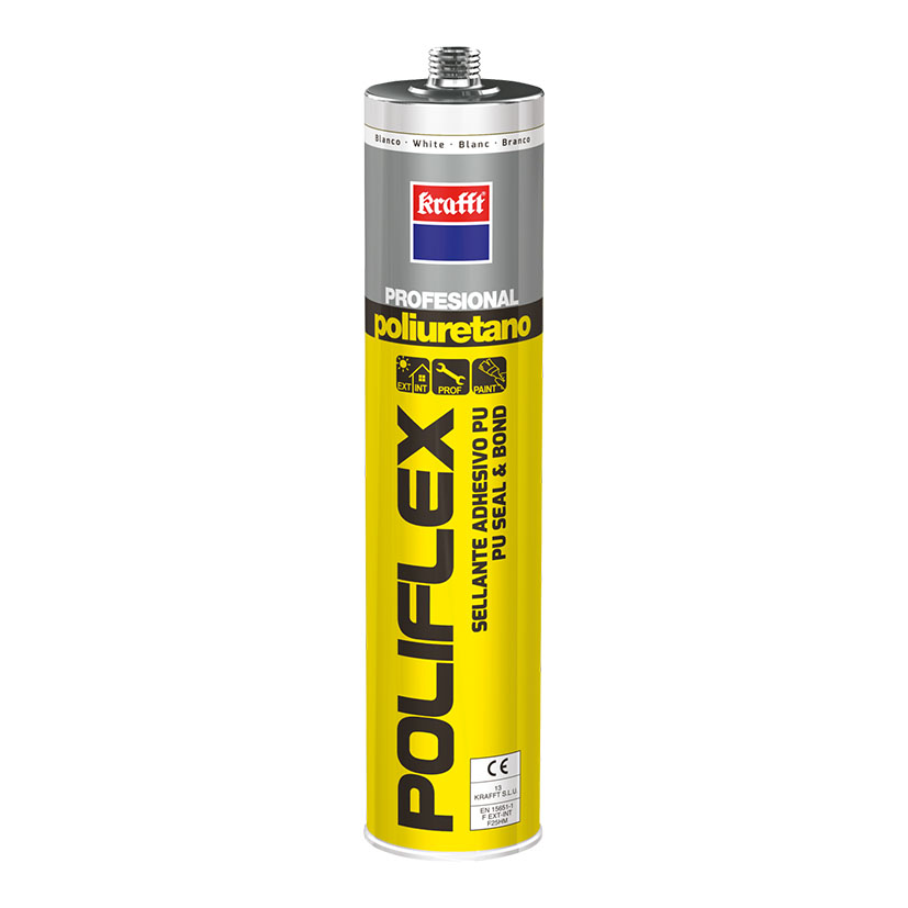 Sellador adhesivo PU 300 ml KRAFFT Poliflex