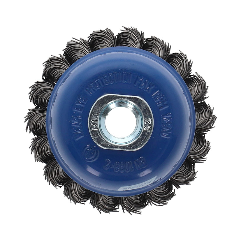 Cepillo taza alambre trenzado NORTON Expert