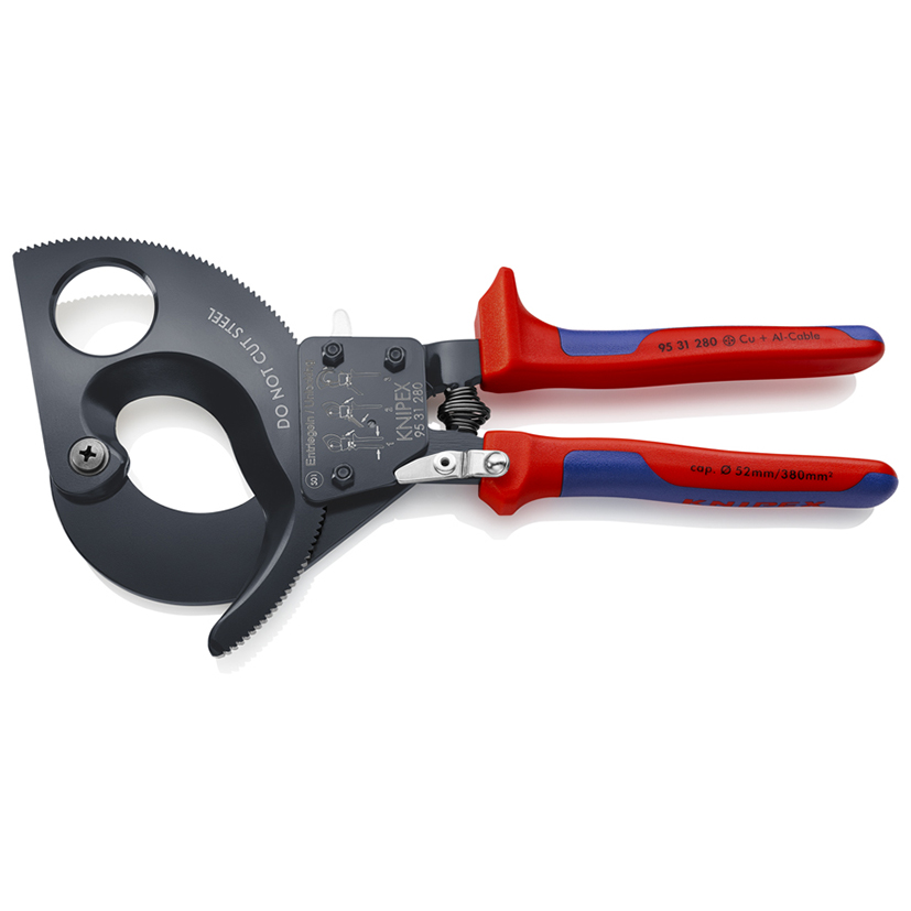 Cortacables tipo carraca KNIPEX 95 31