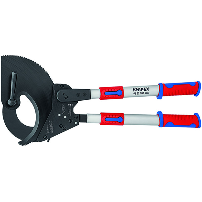 Cortacables tipo carraca KNIPEX 95 32 100