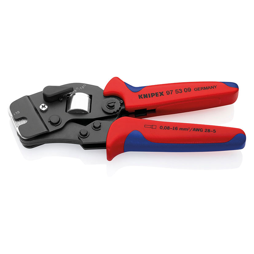 Alicate autoajustable crimpado punteras huecas KNIPEX 97 53 09