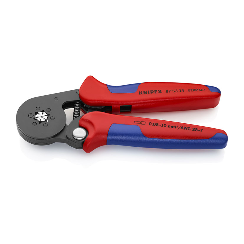 Alicate autoajustable crimpado punteras huecas KNIPEX 97 53 14