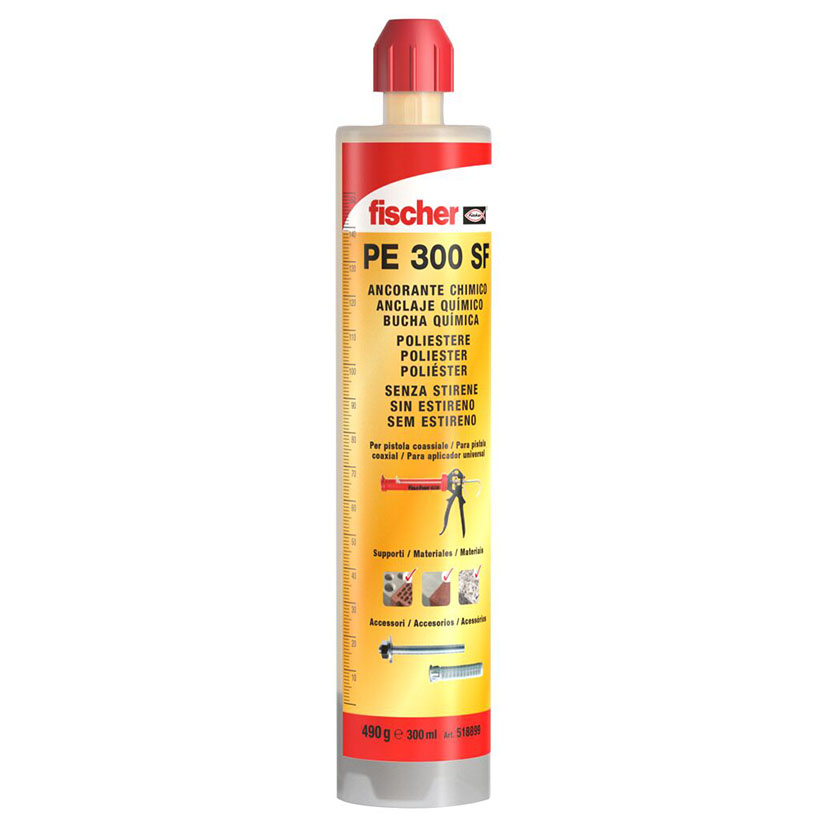 Anclaje químico FISCHER PE300SF