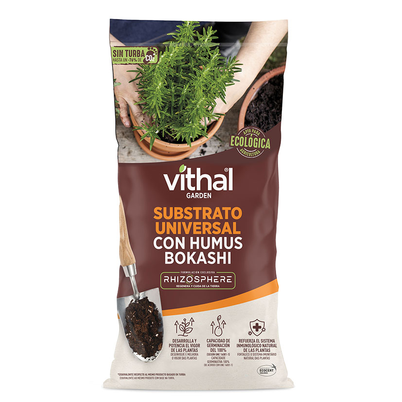 Substrato sin turba VITHAL