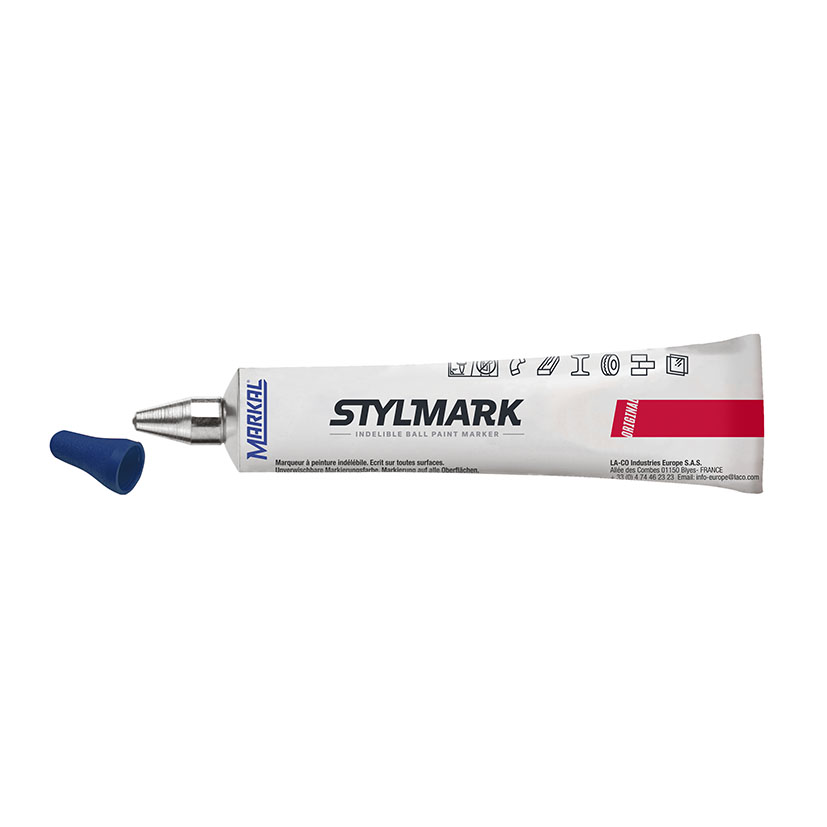 Marcador pintura tubo punta de bola Markal