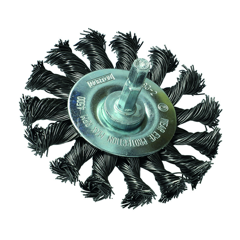 Cepillo abrasivo circular para taladro NORTON Expert