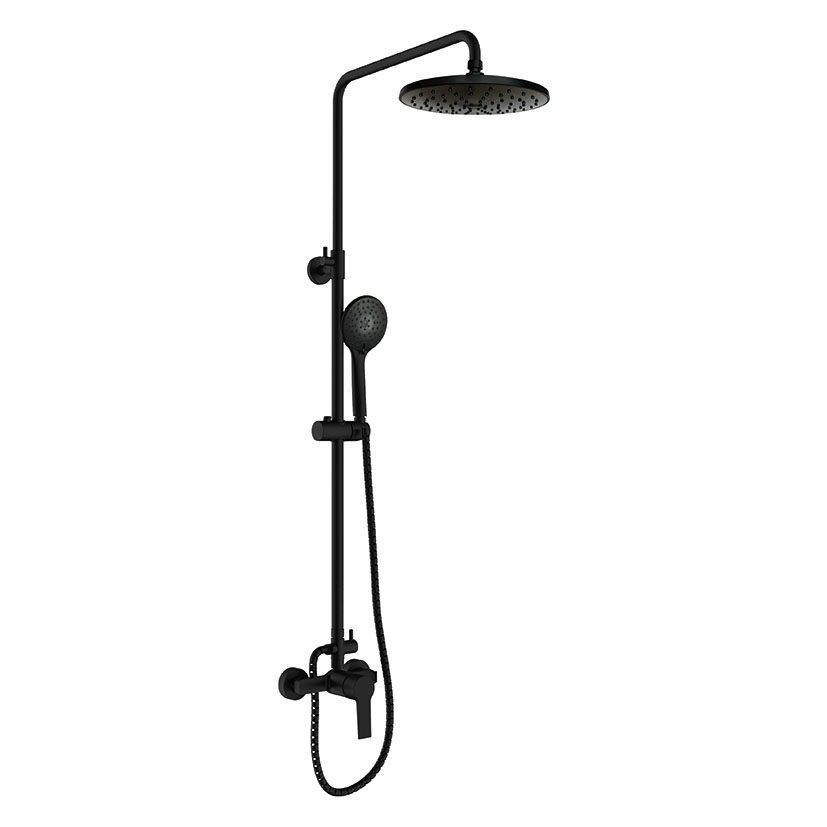 Columna ducha monomando HABITEX Serie Elisa Black