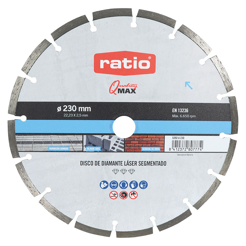 Disco diamante RATIO Quality Max 5392