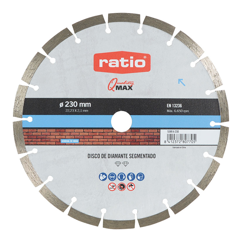 Disco diamante RATIO Quality Max 5389