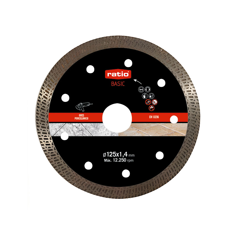 Disco diamante gres porcelánico RATIO Basic