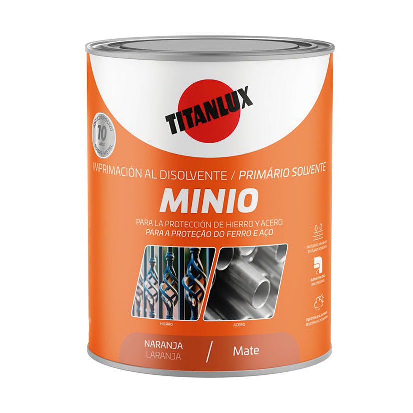 Imprimación sintética minio TITALUX