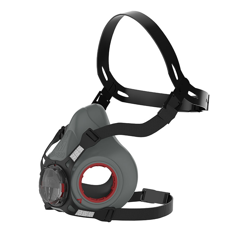 Media máscara JSP Force 8
