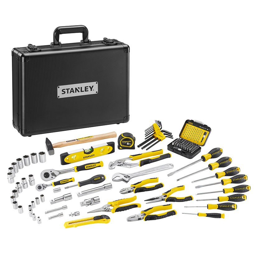 Maletín mantenimiento Stanley 119 piezas