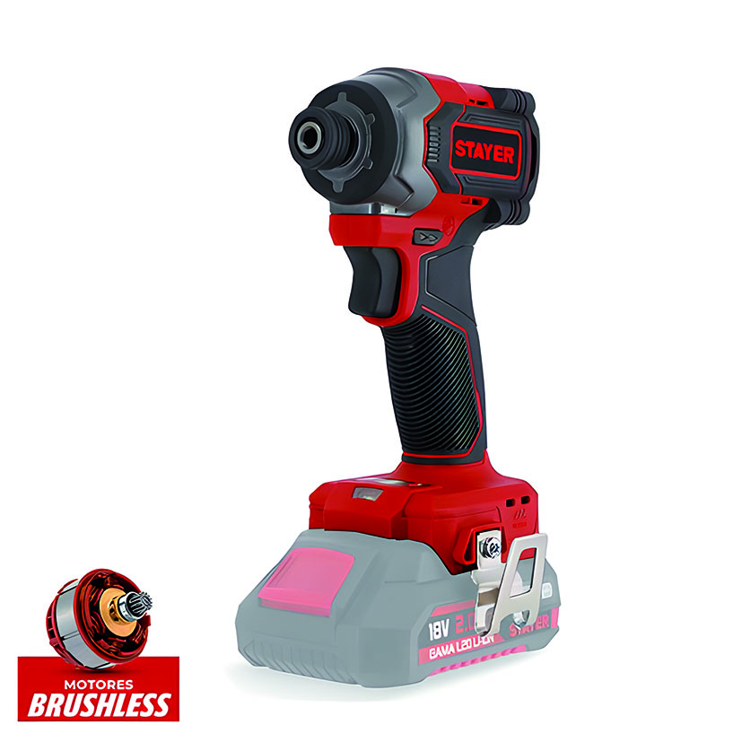 Kit atornillador impacto & taladro atornillador a batería Stayer