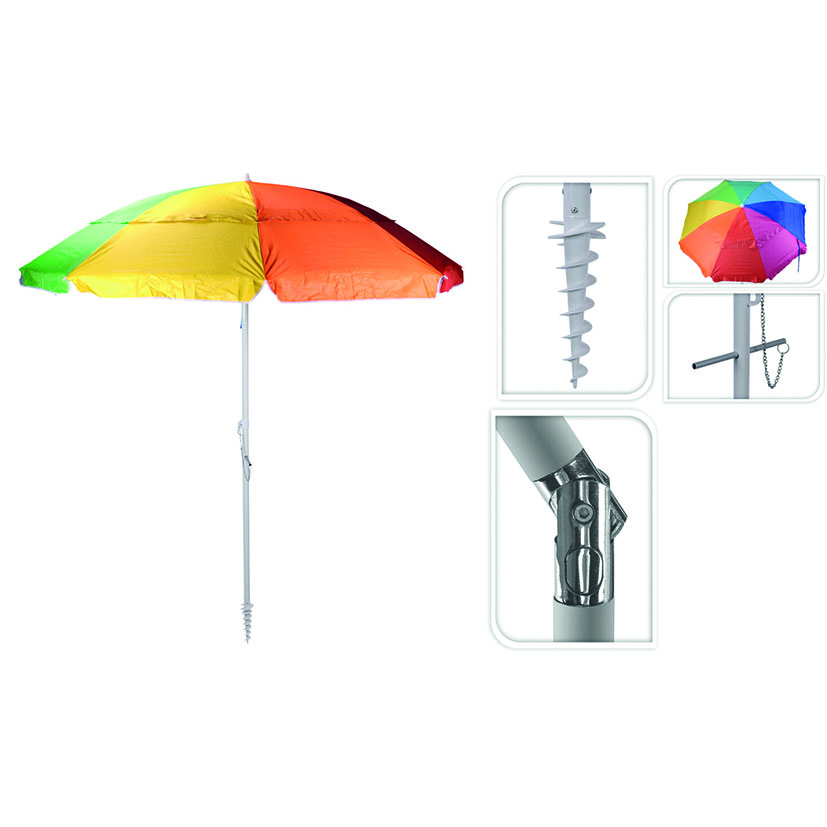 Parasol playa Monterosso UPF 50+
