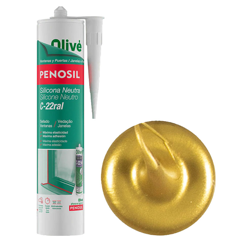 Silicona acética para sellar acristalamientos PENOSIL 600