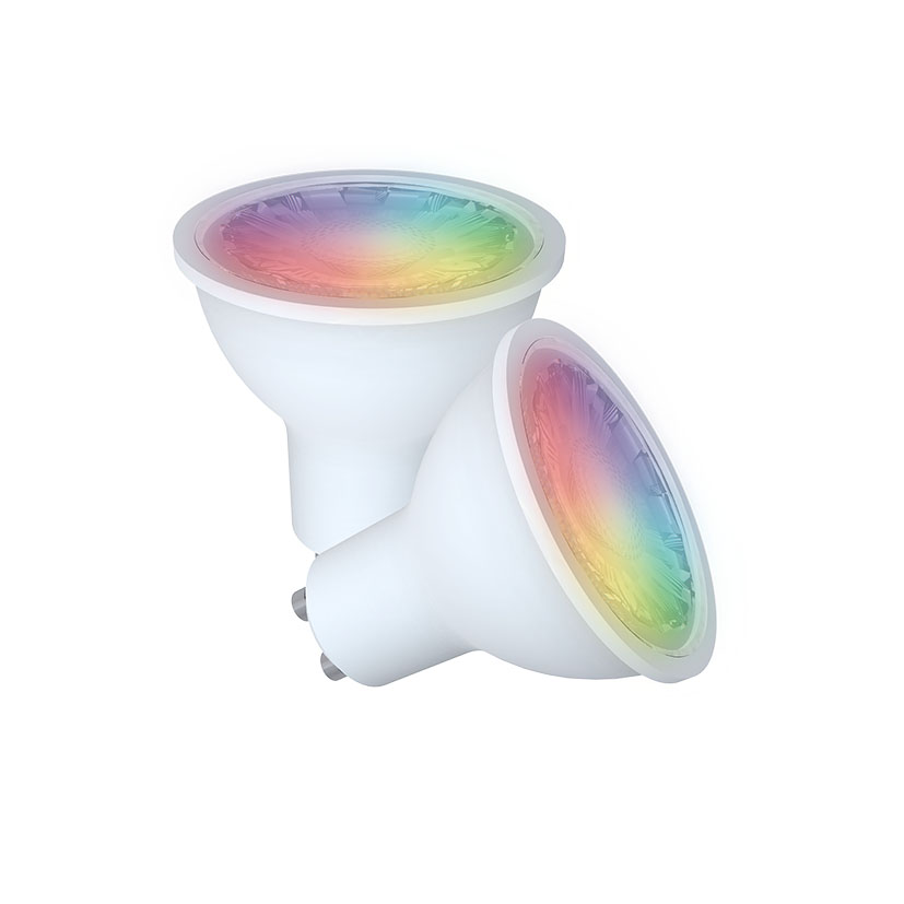 Pack 2 bombillas dicroicas Led Wifi GU10 ENERGEEKS